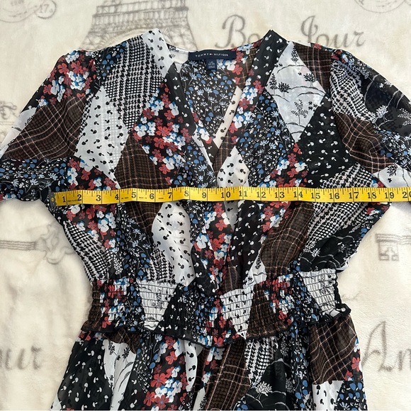 Tommy Hilfiger Elegant Patchwork Maxi Dress, size L. sKU 160 - Picture 4 of 10